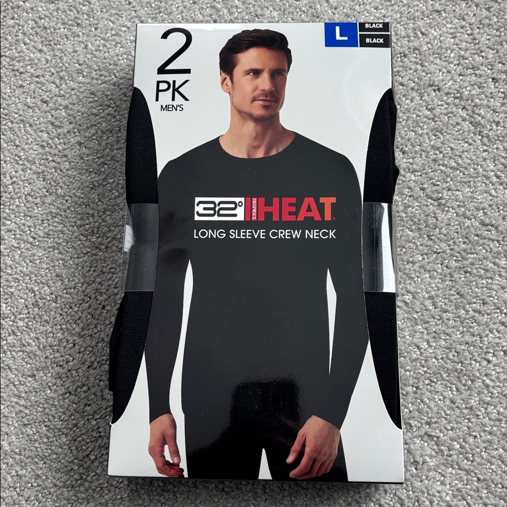 32 Degrees Long Sleeve Crew Neck Base Layer